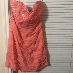 Marciano strapless dress